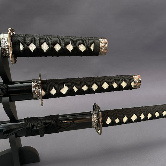 Dragon Black (Straight) Samurai Set