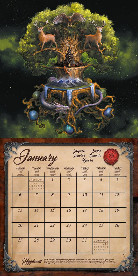 Anne Stokes 2025 Calendar | SIGNED VERSION