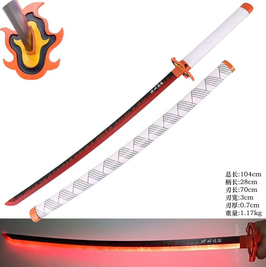 Demon Slayer 11 (Metal Light up) Sword