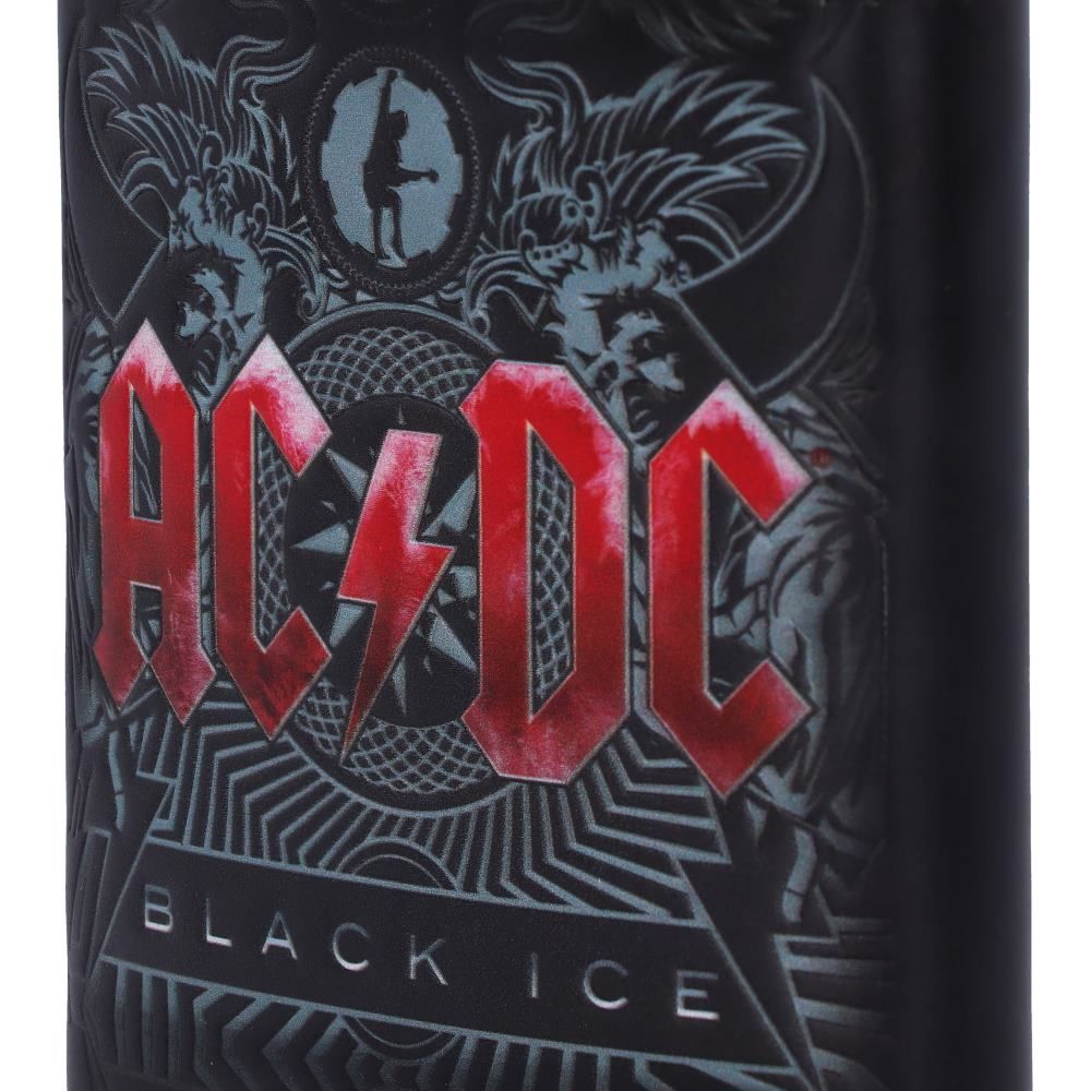 AC/DC Black Ice Hip Flask