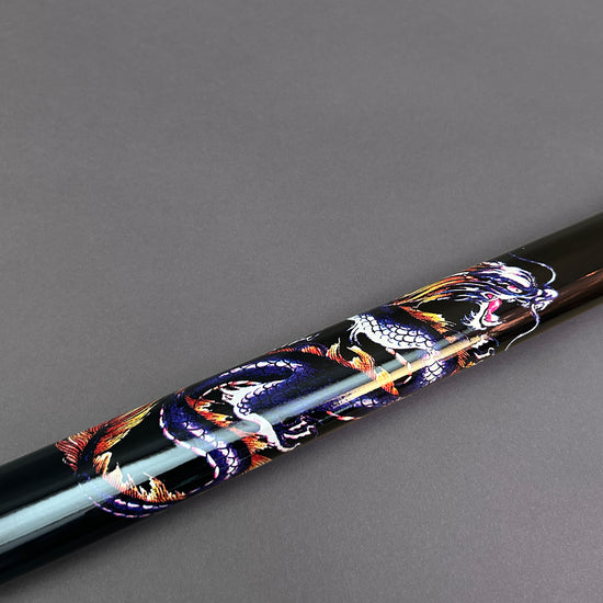 Black Samurai (Blue/Purple Dragon) Sword