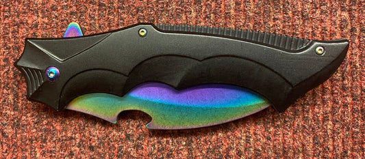 Alu Rainbow Lock Knife