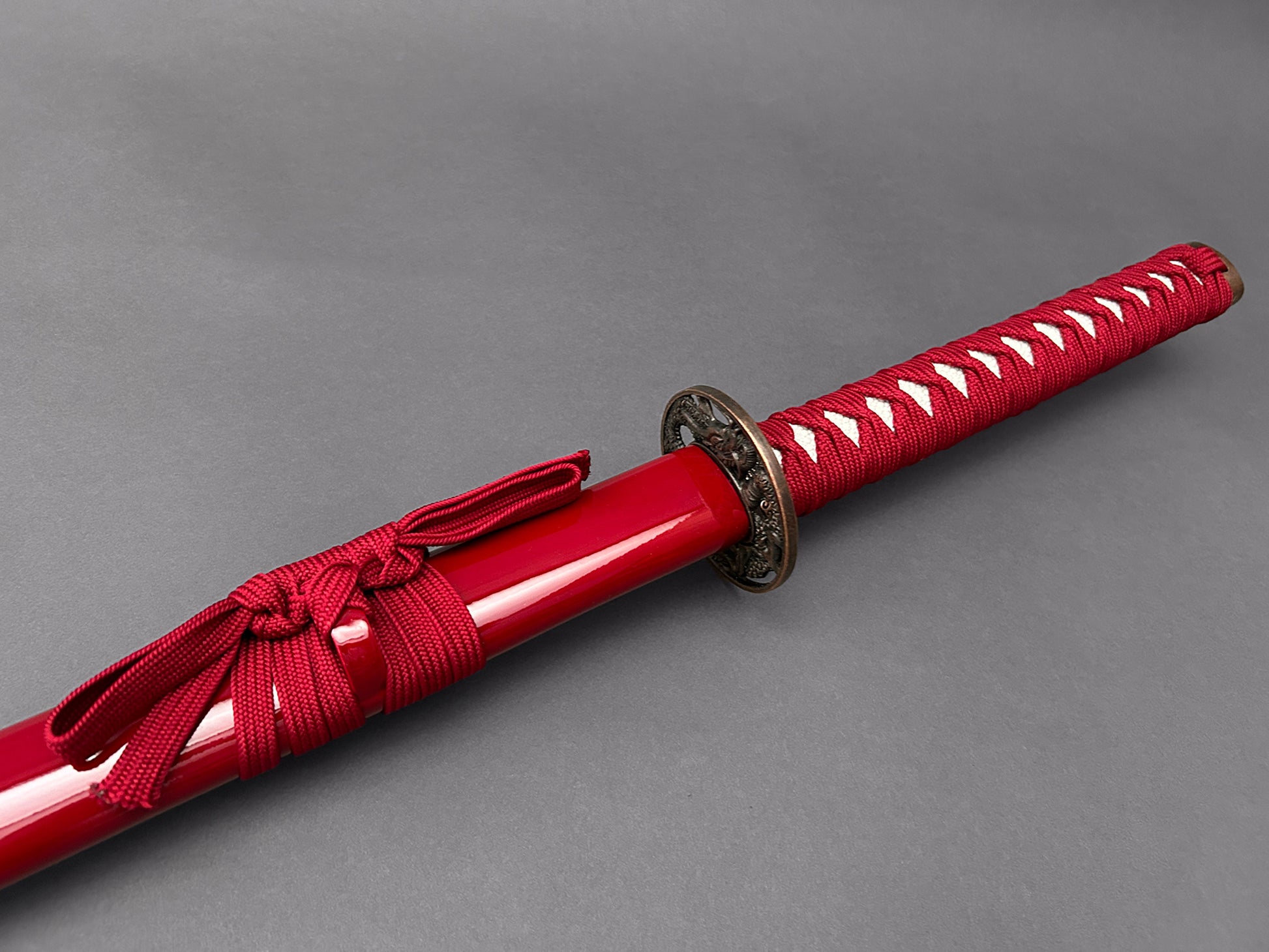 Red Samurai (Blue/Purple Dragon) Sword