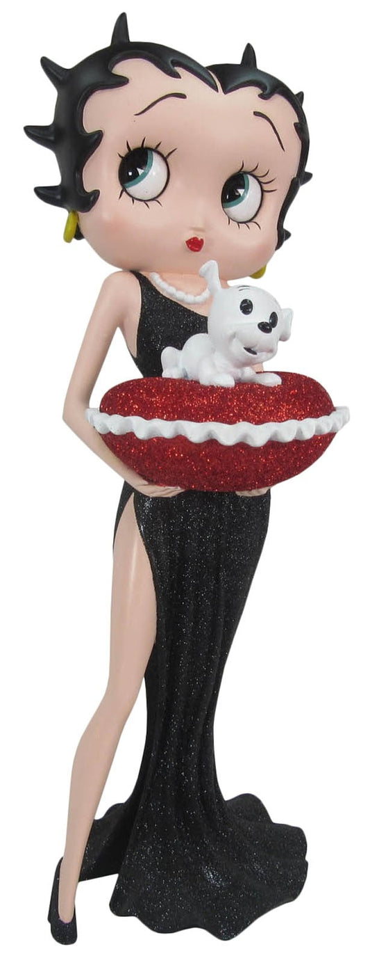 Betty Boop Figurine | Black Dress Pillow Box