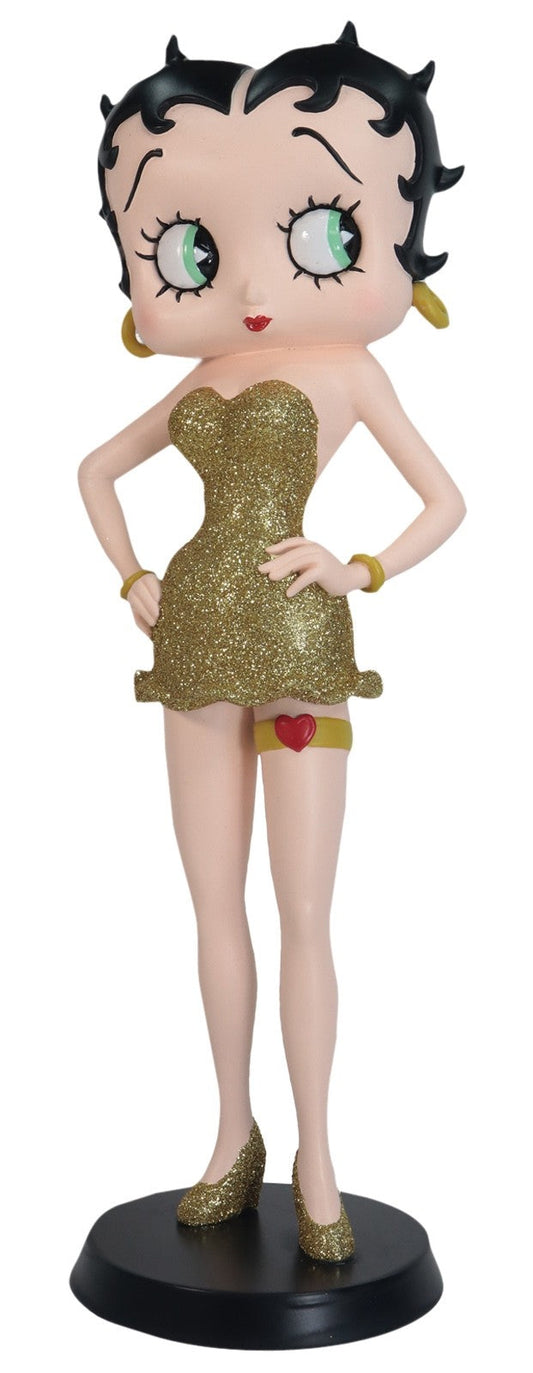 Betty Boop Figurine | Gold Edition Garter