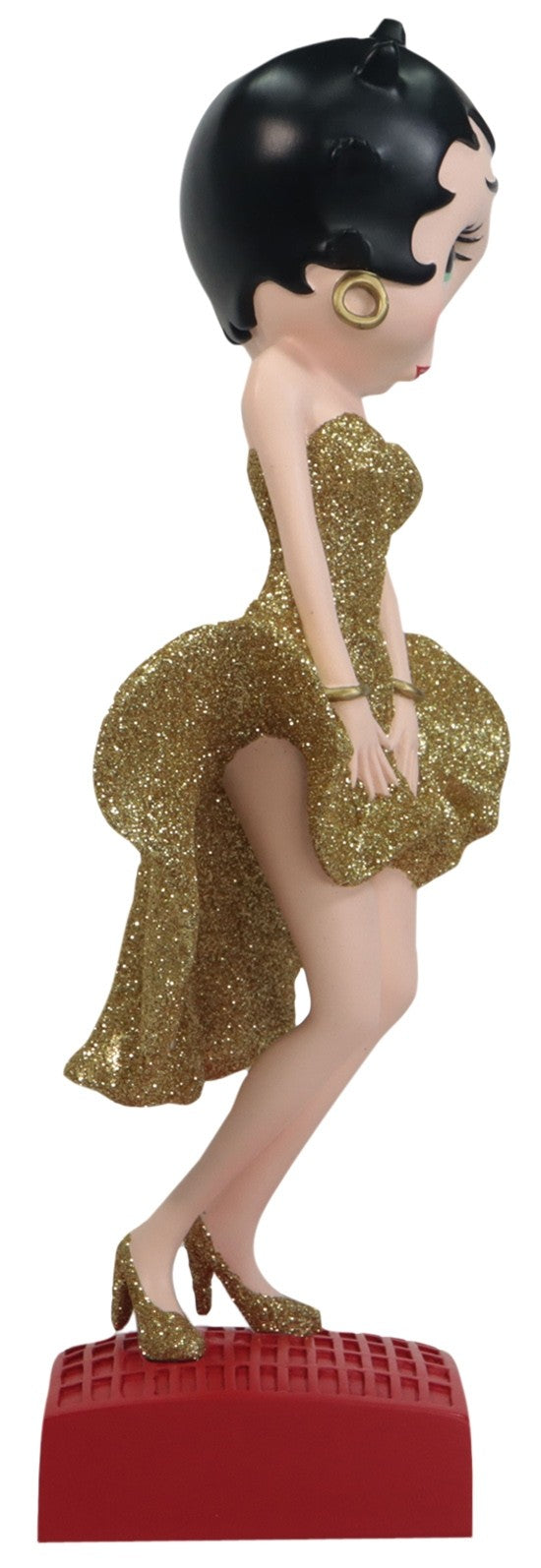 Betty Boop Figurine | Gold Edition Posing