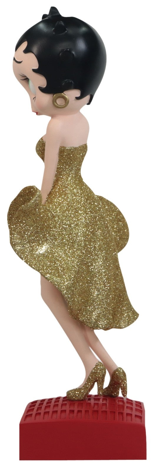 Betty Boop Figurine | Gold Edition Posing