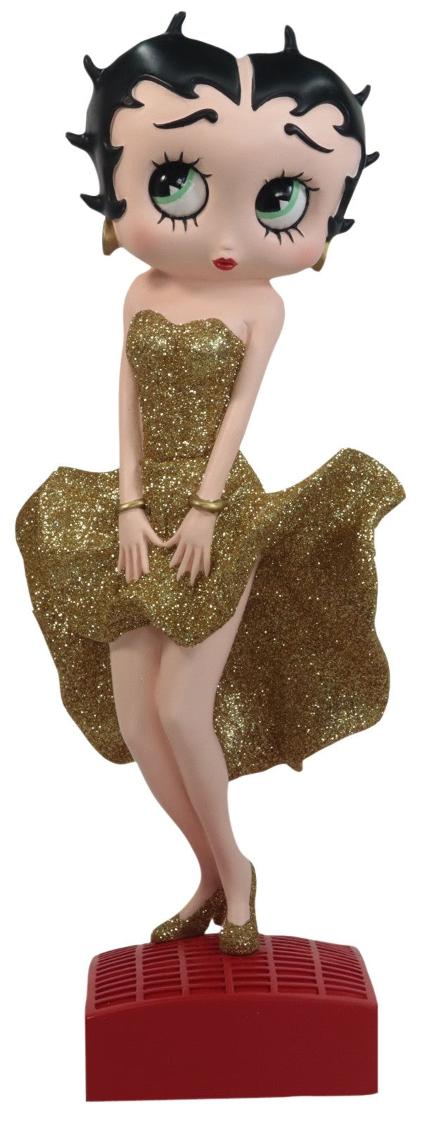 Betty Boop Figurine | Gold Edition Posing