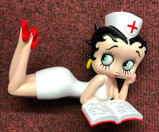 Betty Boop Figurine | Nurse Lying Down