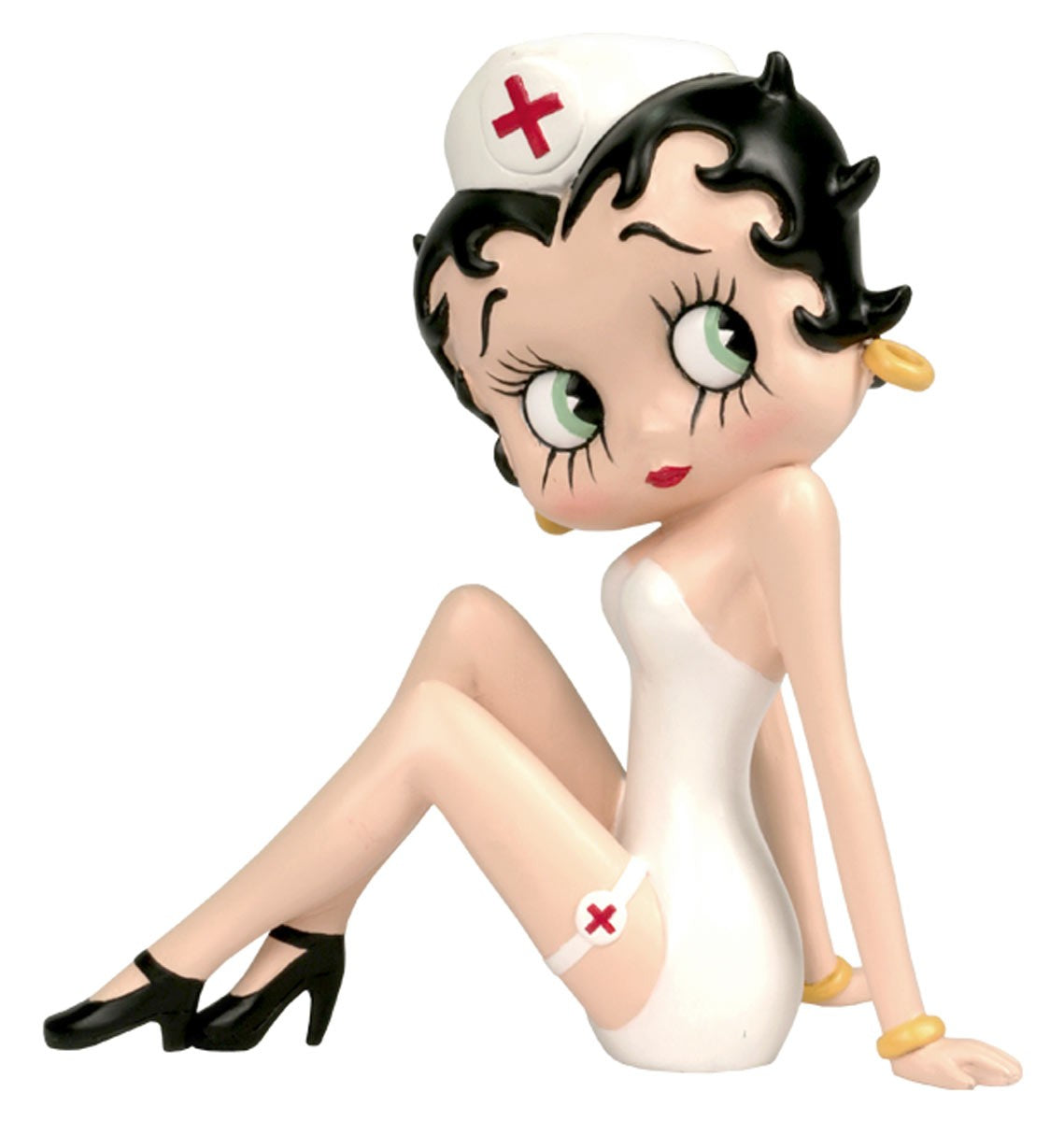 Betty Boop Figurine | Nurse Sitting Down