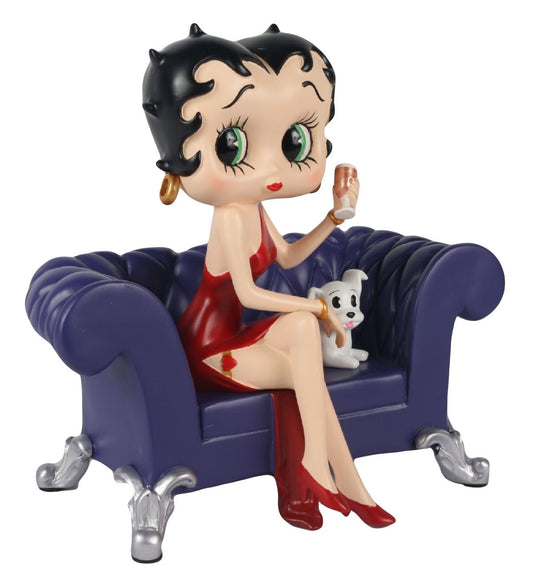 Betty Boop Figurine | On Settee