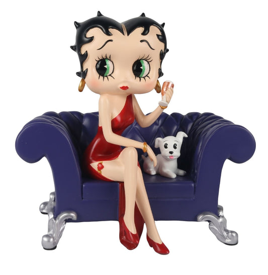 Betty Boop Figurine | On Settee