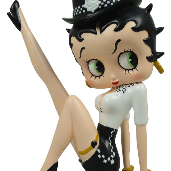 Betty Boop Figurine | Police Leg Up