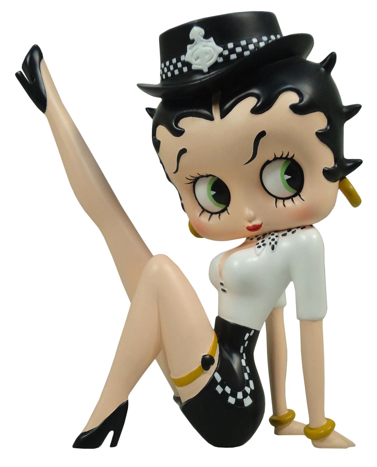 Betty Boop Figurine | Police Leg Up