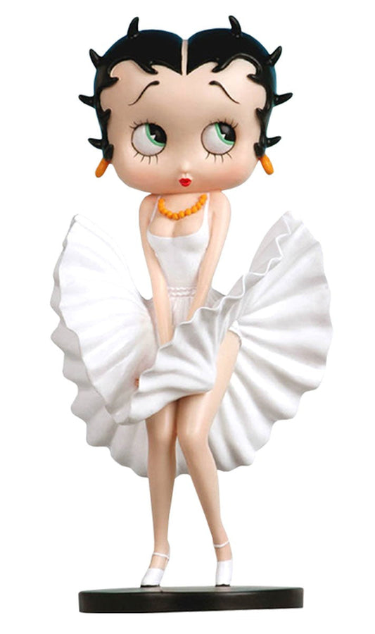 Betty Boop Figurine | White Dress Cool Breeze