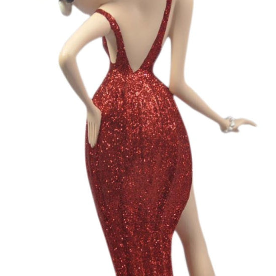 Betty Boop (Red Glitter) Evening Dress