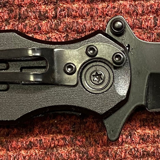 Black Bullet Lock Knife