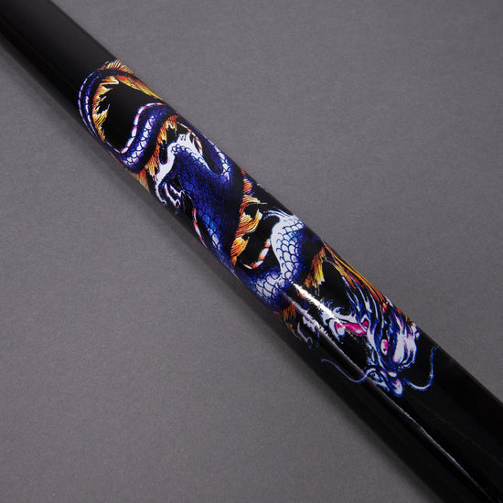 Black Samurai (Blue/Purple Dragon) Sword