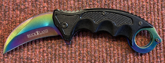 Buckland Rainbow Claw Knife