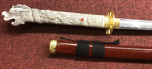 Connor (High) Hand Forged Straight Samurai Sword