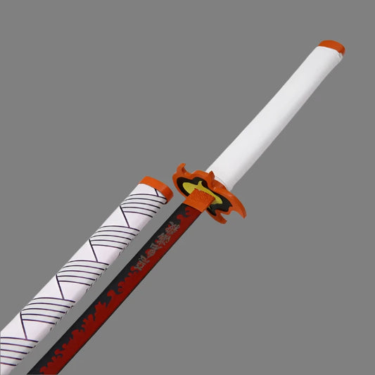 Demon Slayer Sword - Kyojuro Rengoku Red Nichirin Katana