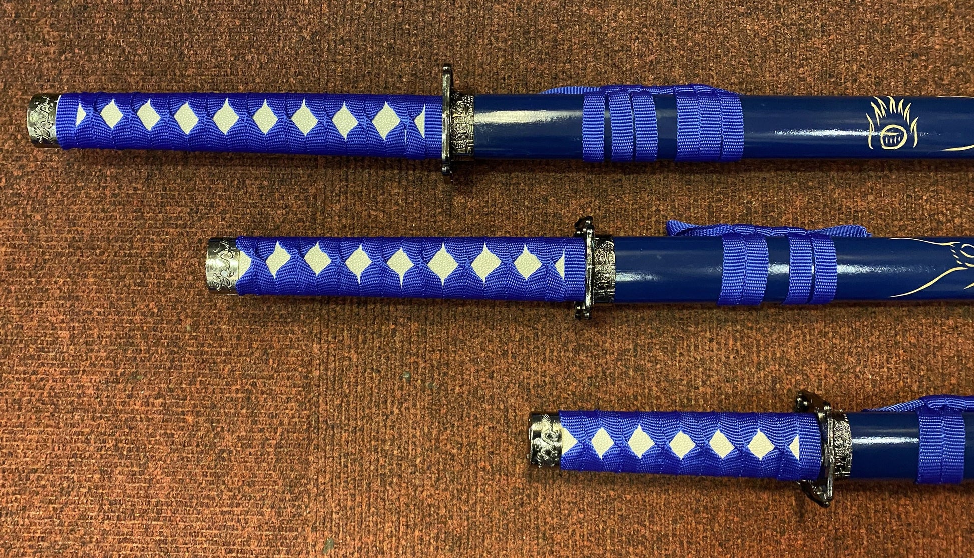 Dragon Blue (Straight) Samurai Set