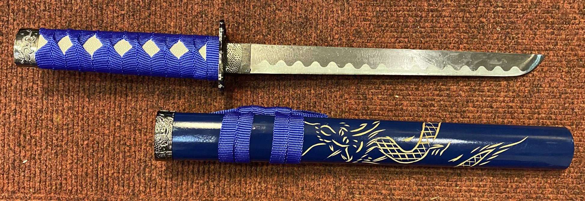 Dragon Blue (Straight) Samurai Set