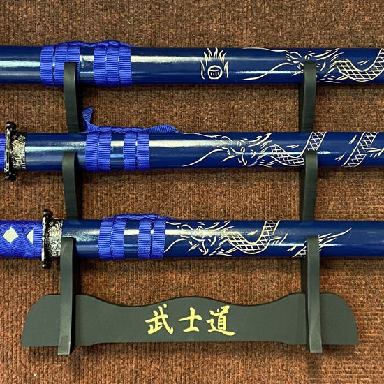 Dragon Blue (Straight) Samurai Set