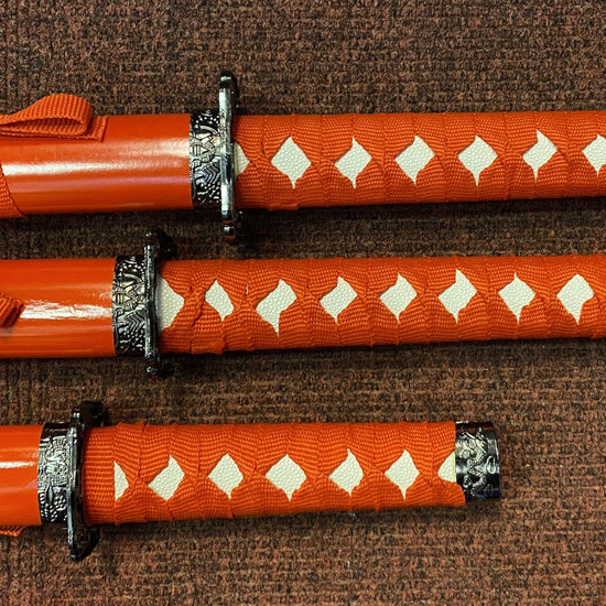 Dragon Red (Straight) Samurai Set