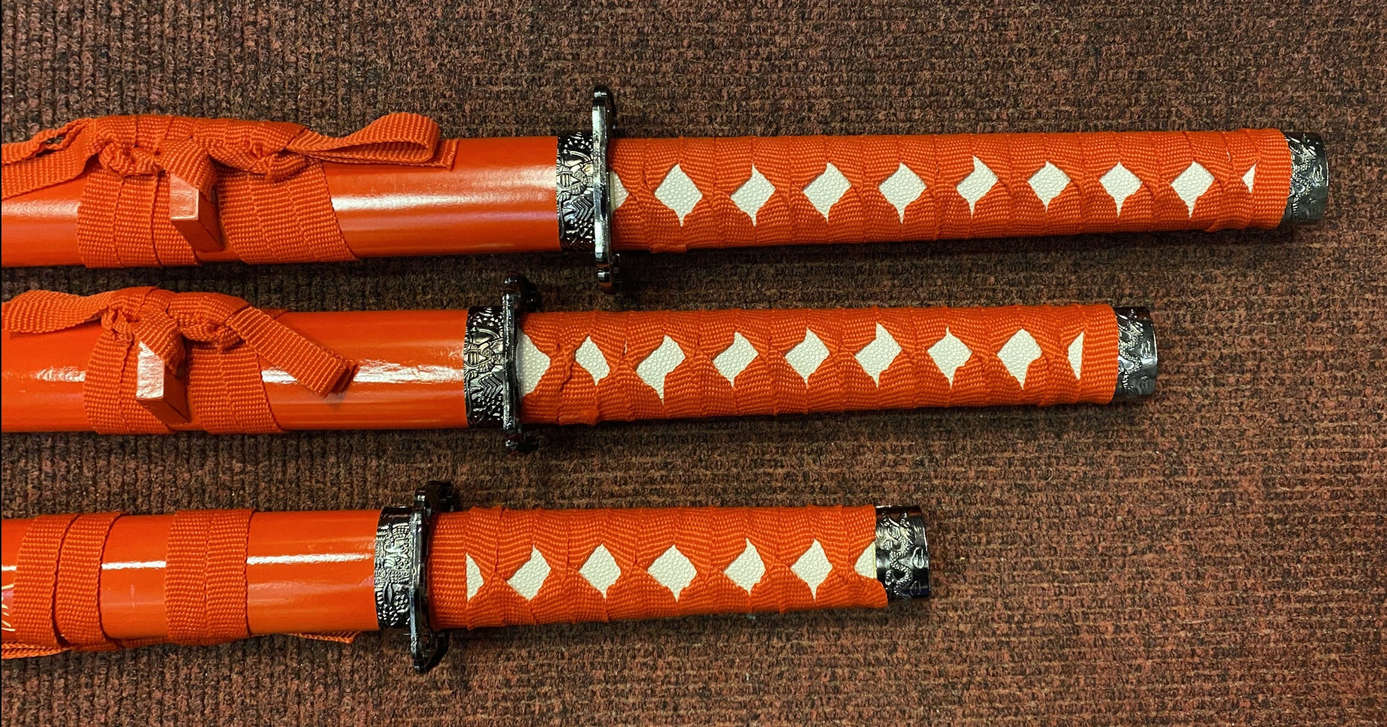 Dragon Red (Straight) Samurai Set