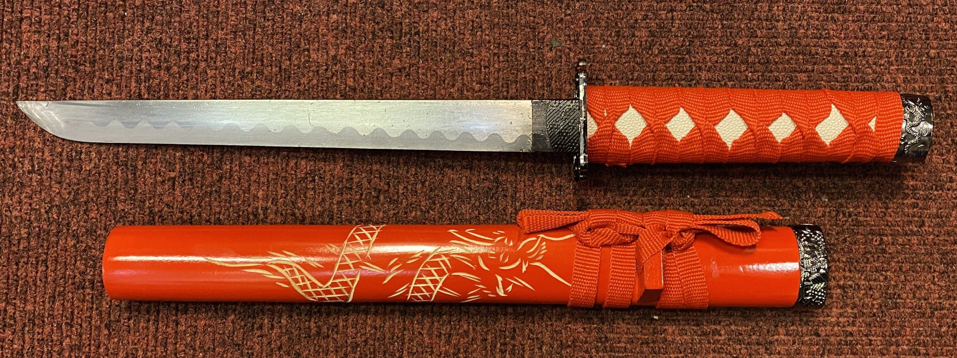 Dragon Red (Straight) Samurai Set