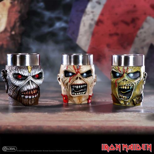 Eddie Shot Glass Range Iron Maiden