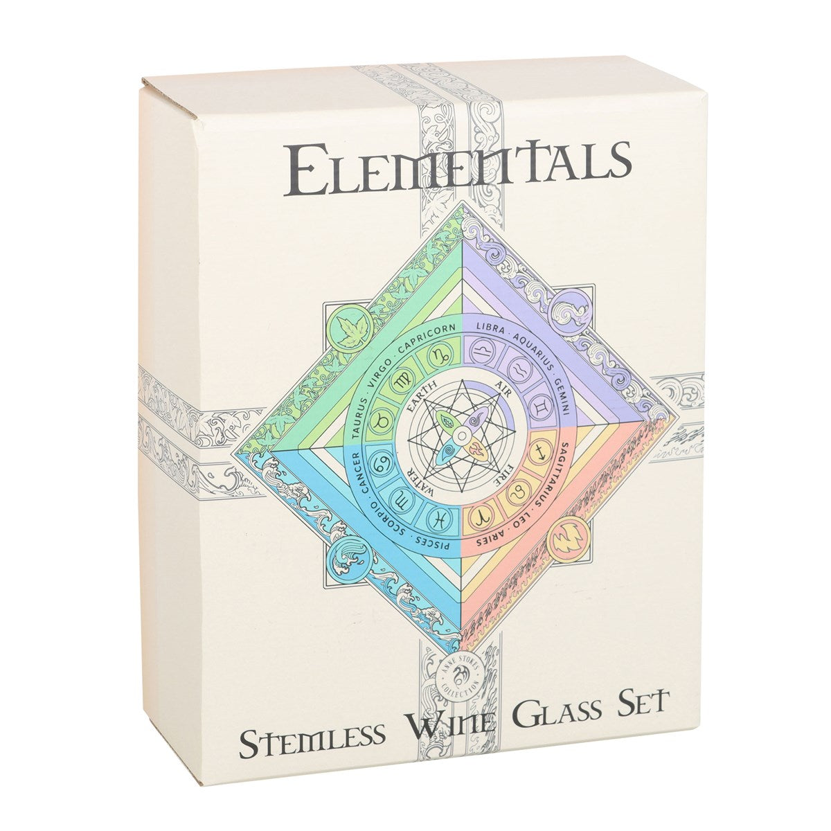 Elemental Wine Glasses (Anne Stokes)