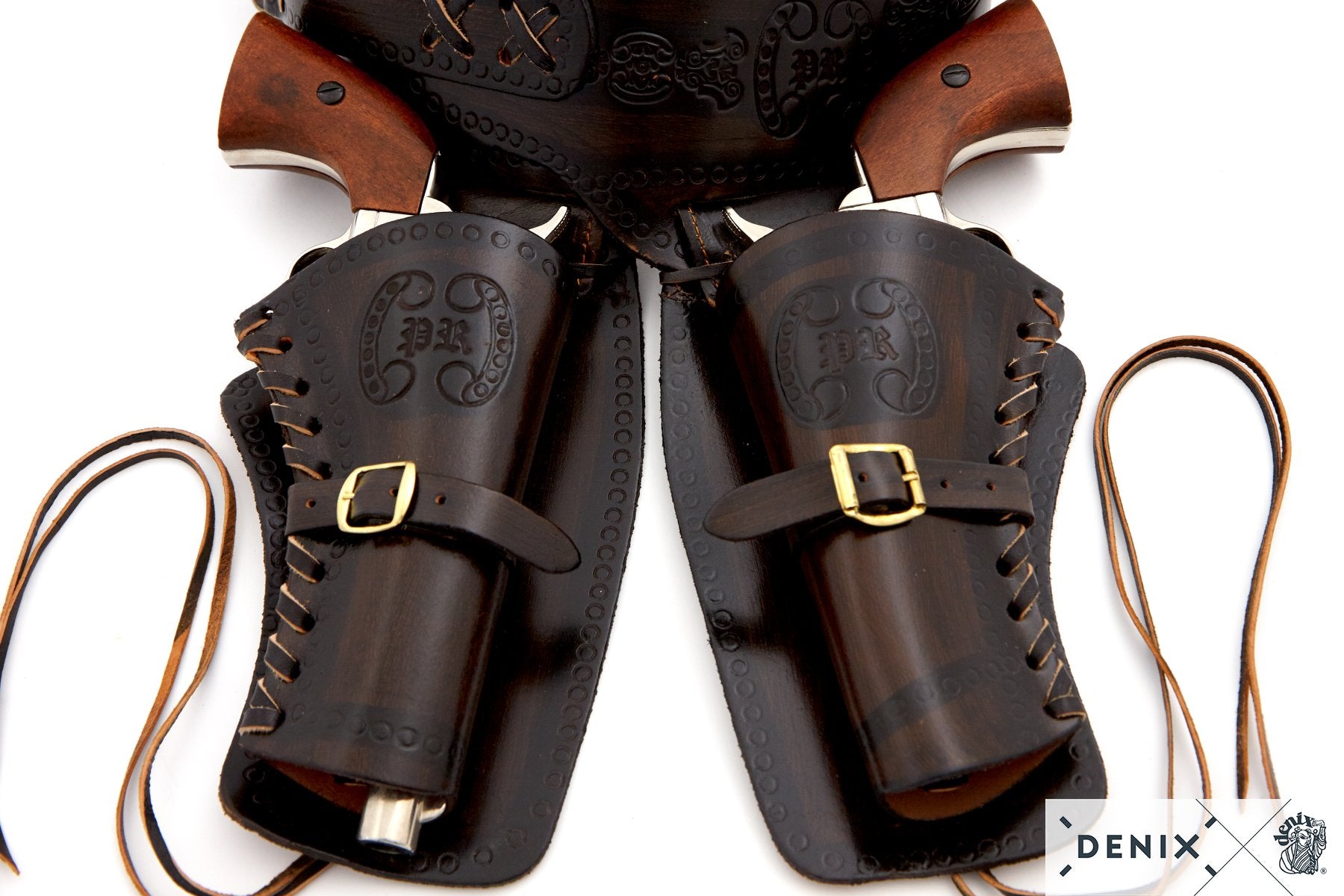 Double Leather Cartridge (Brown) Belt (AW1060)