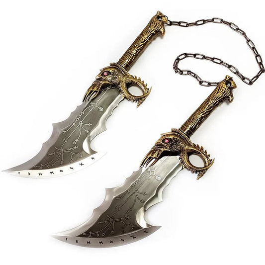 Replica God Of War | Deluxe Ragnarok Chaos Blades