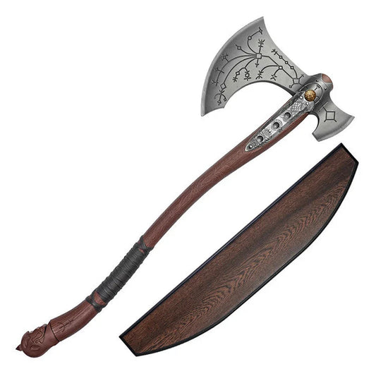 God of War Leviathan Axe | With Display Plaque