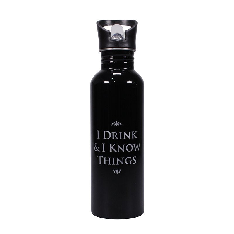 I Drink & Know Things (got) Metal Water Bottle