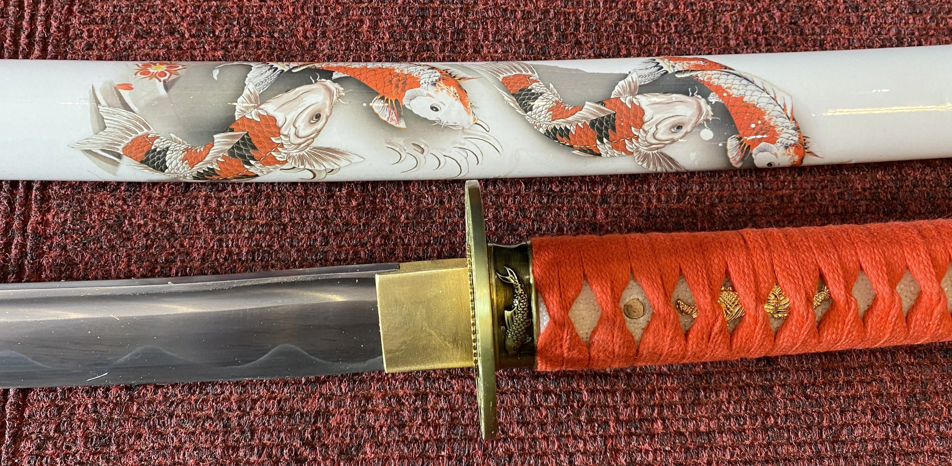 Koi Fish Samurai Sword