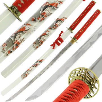 Koi Fish Samurai Sword