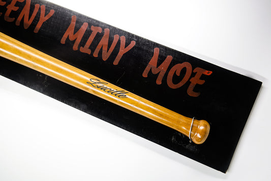 The Walking Dead Baseball Bat | With Display Plaque