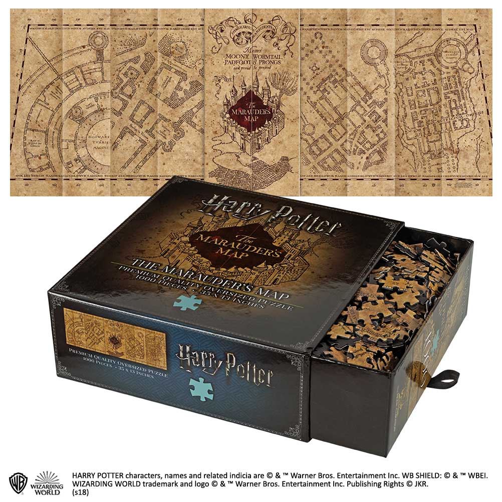 Marauder's Map (1000 Piece Puzzle) Harry Potter