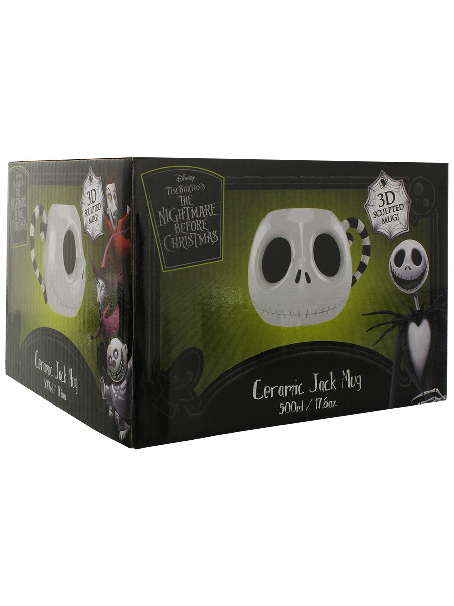 Nightmare Before Christmas Jack Head Mug