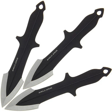 Punisher (Set of 3) Throwing Knives (AW967)-Swords-Ancient Warrior