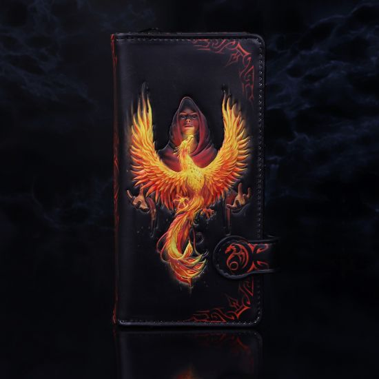 Phoenix Rising (Embossed) Purse - Anne Stokes