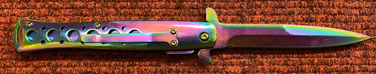 Rainbow Lock Knife