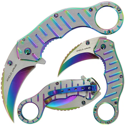 Rainbow Lock Knife