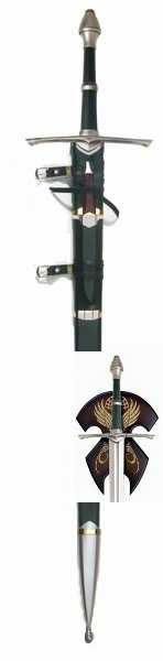 Ranger (Rings) Plaque & Sheath (Quality Range) Sword