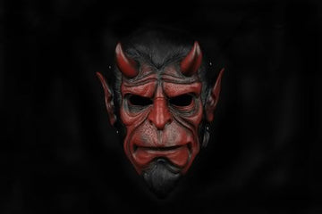 Red Blooded Devil Ornamental Mask