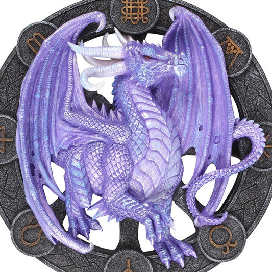 Samhain Dragon Wall Plaque Anne Stokes