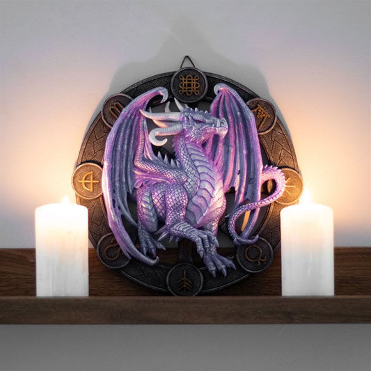 Samhain Dragon Wall Plaque Anne Stokes